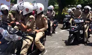 All-women police personnel deployed for PM Modis event in Gujarat on Womens Day