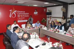 16th Finance panel meets MPs industry representatives in Indore