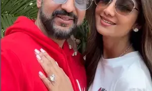 Raj Kundra expresses love for ‘Lady luck’ Shilpa Shetty on International Womens Day
