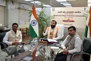Khadi sales crossed Rs 12 crore at Maha Kumbh: KVIC chief Khadi sales crossed Rs 12 crore at Maha Kumbh: KVIC chief