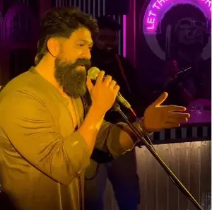 KGF star Yash sings Jotheyali Jothe Jotheyali for wife Radhika Pandit