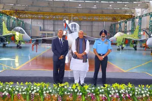 In a first, private Indian firm rolls out fuselage for LCA In a first, private Indian firm rolls out fuselage for LCA