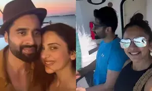 Rakul, Jackky spend romantic time together during their Maldivian holiday