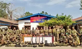 Manipur looted weapons issue: Army, security forces recover INSAS rifles, guns, pistols, mortars, IEDs