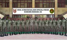 Indian Army contingent departs for joint exercise in Kyrgyzstan
