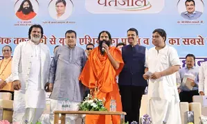 Chhatrapati Shivaji Maharaj is our role model, not Aurangzeb who robbed country: Baba Ramdev