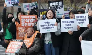 Day after South Korean impeached Prez Yoons release, massive rallies held in Seoul