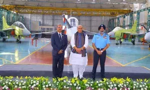 In a first, private Indian firm rolls out fuselage for LCA