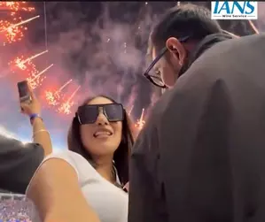 Champions Trophy: Rj Mahvash celebrates team India’s win with Yuzvendra Chahal Champions Trophy: Rj Mahvash celebrates team India’s win with Yuzvendra Chahal