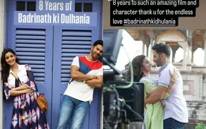 Varun Dhawan celebrates 8 years of ‘amazing’ ‘Badrinath Ki Dulhania’