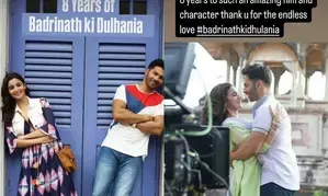 Varun Dhawan celebrates 8 years of ‘amazing’ ‘Badrinath Ki Dulhania’