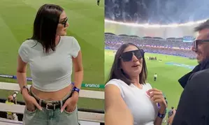 Amid dating rumours with Yuzvendra Chahal, RJ Mahvash says ‘I am lucky for team India’ Amid dating rumours with Yuzvendra Chahal, RJ Mahvash says ‘I am lucky for team India’