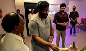 Cast of Karthi-starrer Sardar 2 begins dubbing for film Cast of Karthi-starrer Sardar 2 begins dubbing for film