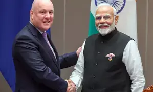 New Zealand PM to begin India visit from March 16 New Zealand PM to begin India visit from March 16