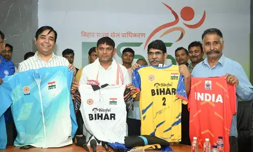 Bihar’s Sports Minister Unveils Indian Sepak Takraw Team Jersey Ahead of World Cup 2025