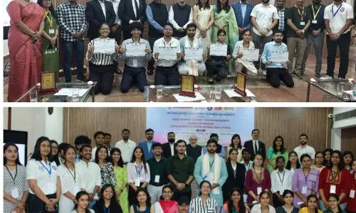 K.R. Mangalam University successfully organized the Viskit Bharat District Youth Parliament