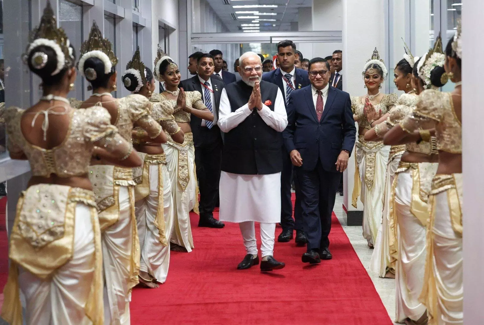 PM Modi begins landmark Sri Lanka visit focusing on defense, development, and cultural diplomacy PM Modi begins landmark Sri Lanka visit focusing on defense, development, and cultural diplomacy