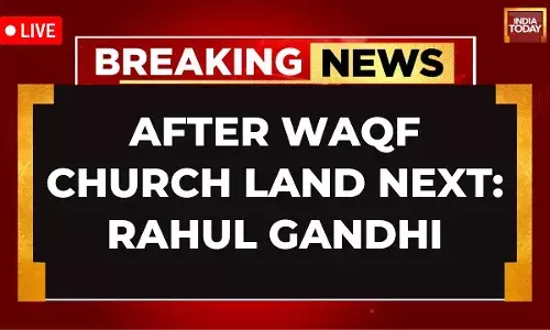 Rahul Gandhi alleges RSS now targeting Christians after Waqf Bill