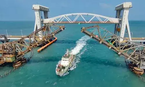 Pamban’s Century-Long Journey Gets a Futuristic Turn - India Unveils Nations First Vertical Lift Railway Sea Bridge at Pamban