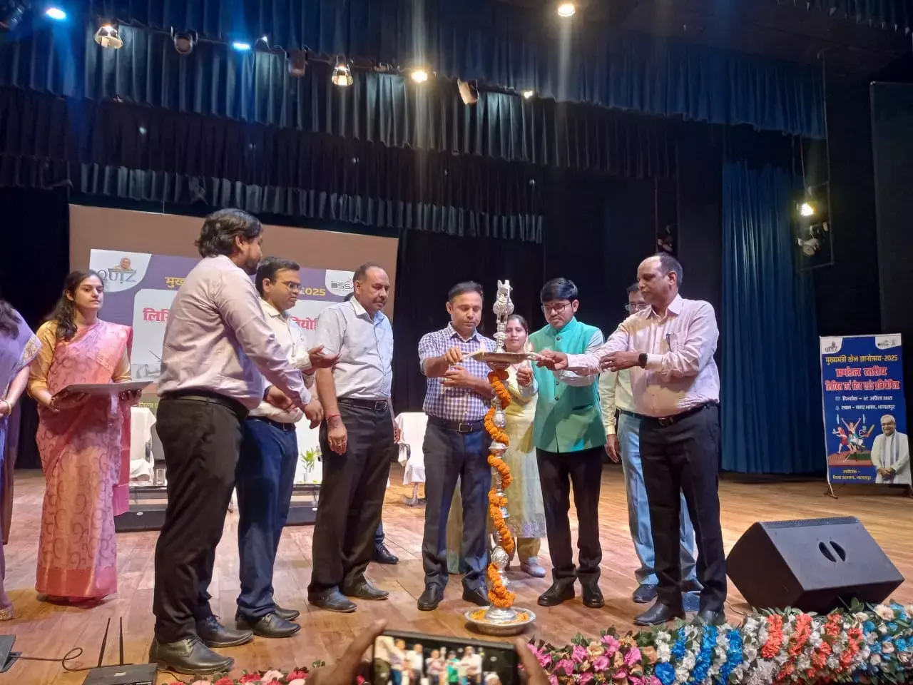 Kushagra and Sadhna Shine Bright at Bhagalpur Division Finals of Mukhyamantri Khel Gyanotsav 2025