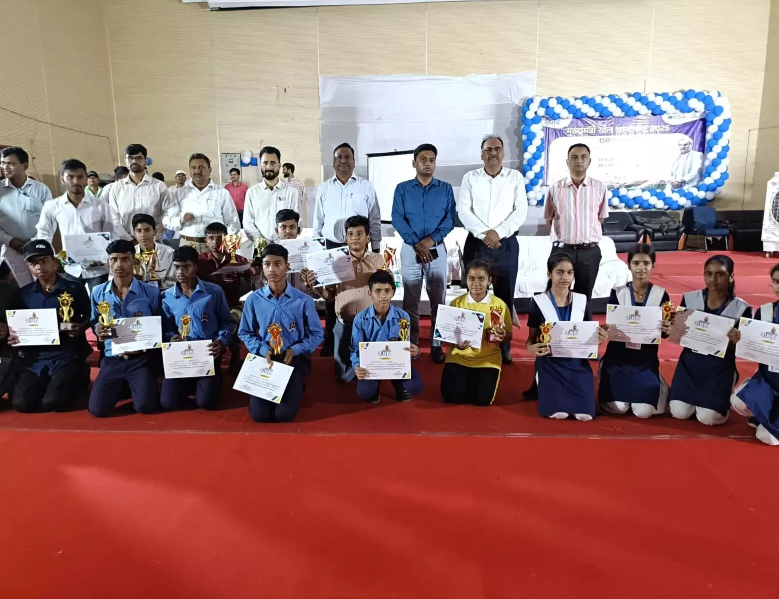 Begusarai Students Win Munger Division Finals of Bihars Sports Knowledge Contest Begusarai Students Win Munger Division Finals of Bihars Sports Knowledge Contest