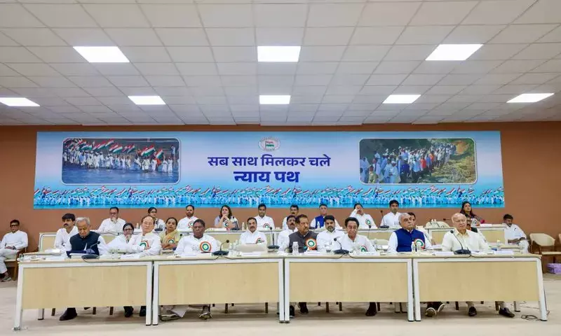 Congress passes Nyaya Path resolution, vows to uphold unity and justice across India Congress passes Nyaya Path resolution, vows to uphold unity and justice across India