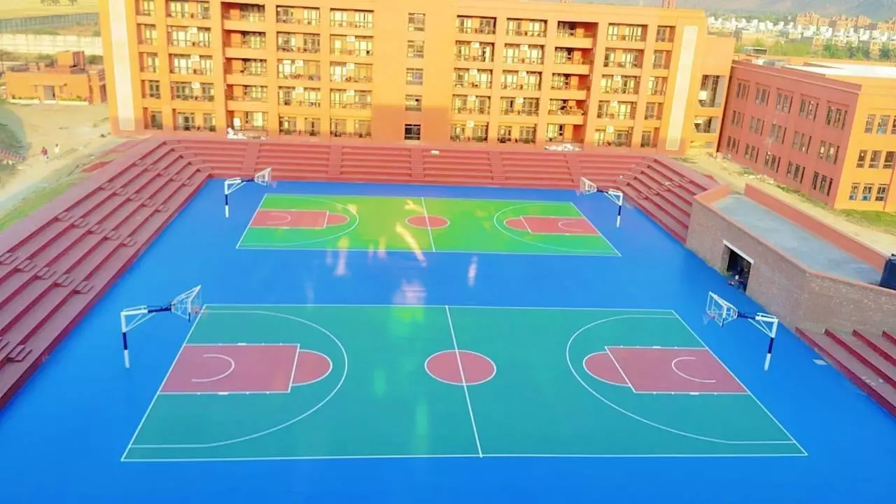 Modern Basketball Courts Completed at Rajgir Sports Complex with Taiwan-Imported Flooring Modern Basketball Courts Completed at Rajgir Sports Complex with Taiwan-Imported Flooring