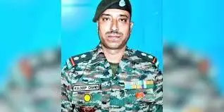 Braveheart Subedar Kuldeep Chand martyred while foiling infiltration bid in J&K Braveheart Subedar Kuldeep Chand martyred while foiling infiltration bid in J&K
