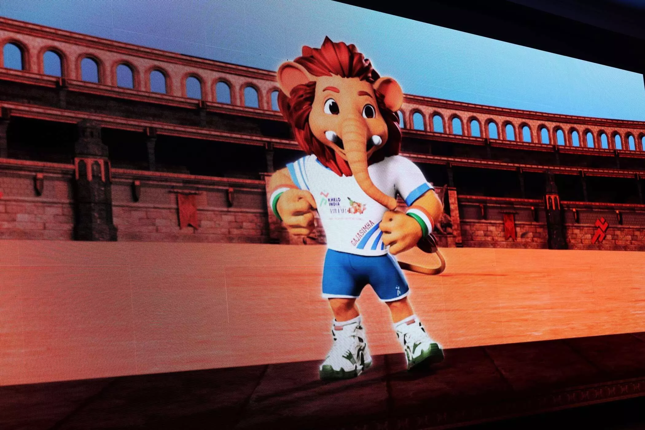Bihar CM and Union Minister Unveil Khelo India Youth Games 2025 Logo and Mascot Bihar CM and Union Minister Unveil Khelo India Youth Games 2025 Logo and Mascot