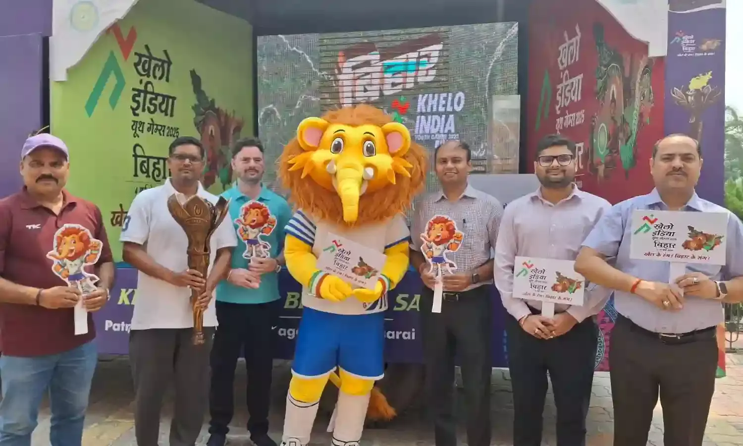 Khelo India Youth Games Torch Relay Receives Enthusiastic Welcome in Samastipur Khelo India Youth Games Torch Relay Receives Enthusiastic Welcome in Samastipur