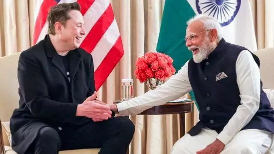 PM Modi and Elon Musk Discuss Technology Cooperation in Phone Call PM Modi and Elon Musk Discuss Technology Cooperation in Phone Call