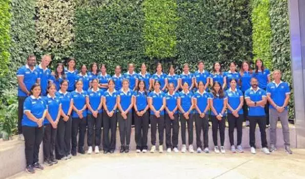 Indian Womens Hockey Team Departs for Perth to Face Australia in Five-Match Series Indian Womens Hockey Team Departs for Perth to Face Australia in Five-Match Series