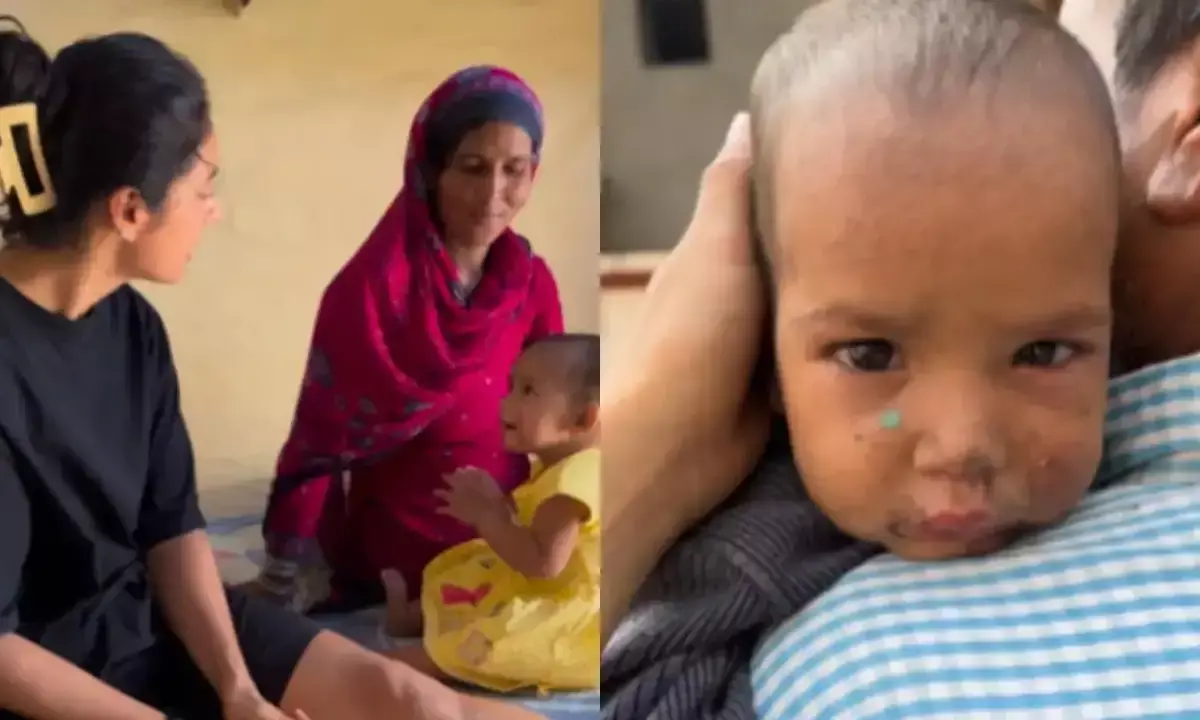Disha Patanis Sister Rescues Abandoned One-Month-Old Baby Found in Deserted House Disha Patanis Sister Rescues Abandoned One-Month-Old Baby Found in Deserted House