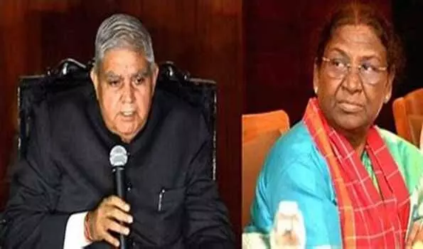 Pahalgam Terror Attack: President Murmu and Vice President Dhankhar Condemn Pahalgam Tourist Attack as Dastardly and Inhuman Pahalgam Terror Attack: President Murmu and Vice President Dhankhar Condemn Pahalgam Tourist Attack as Dastardly and Inhuman