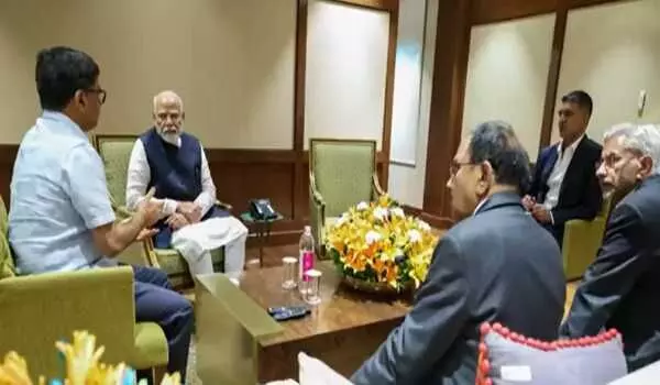 Pahalgam Terror Attack: PM Modi Briefed on Kashmir Terror Attack Upon Return from Saudi Visit Pahalgam Terror Attack: PM Modi Briefed on Kashmir Terror Attack Upon Return from Saudi Visit