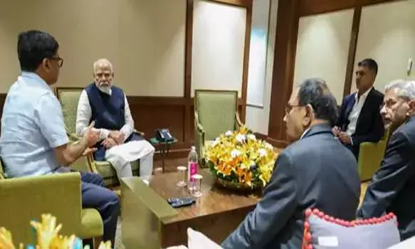Pahalgam Terror Attack: PM Modi Briefed on Kashmir Terror Attack Upon Return from Saudi Visit