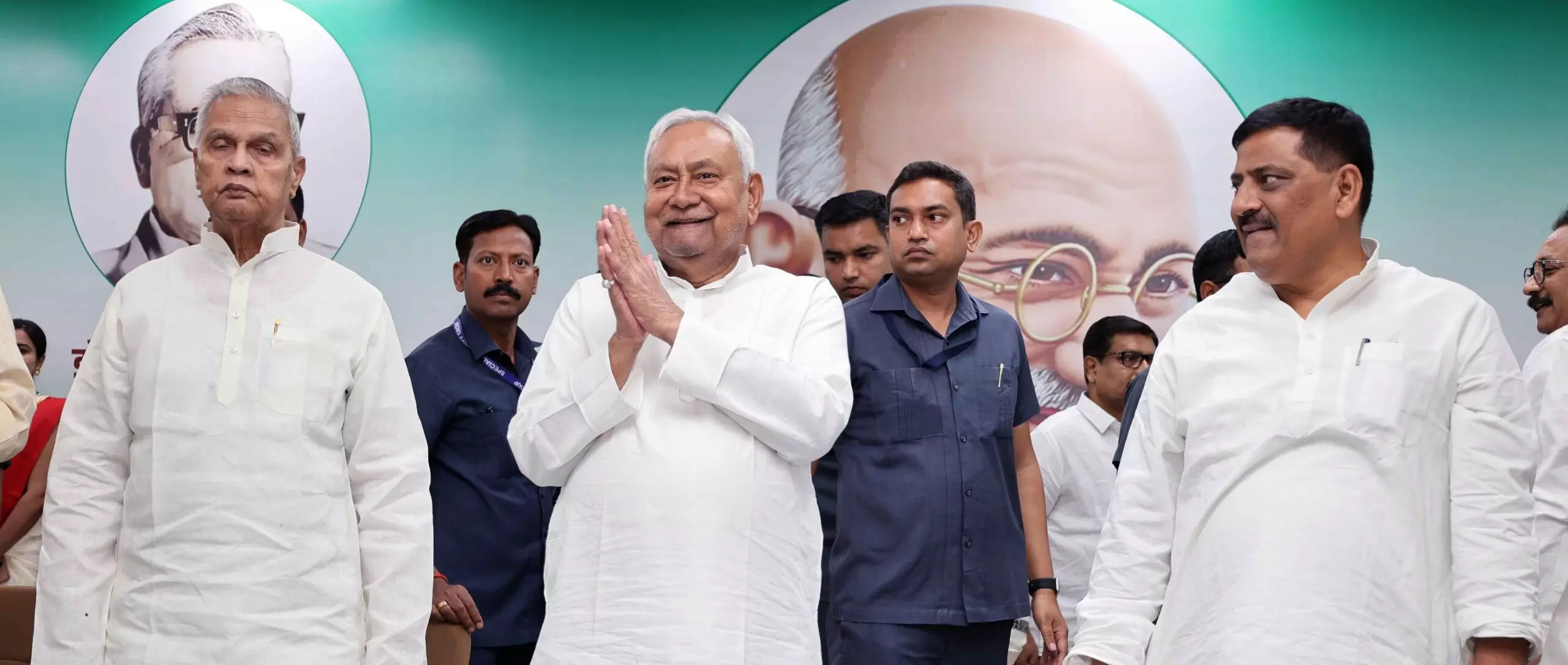 CM Nitish Kumar Inaugurates JDU Legal Cell’s Advocates’ Conference, Reaffirms NDA Alliance Ahead of Bihar Polls CM Nitish Kumar Inaugurates JDU Legal Cell’s Advocates’ Conference, Reaffirms NDA Alliance Ahead of Bihar Polls