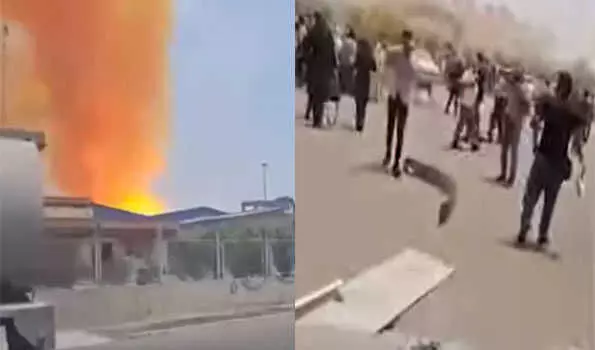 Over 400 Injured in Massive Gas Tank Explosion at Iranian Port Over 400 Injured in Massive Gas Tank Explosion at Iranian Port