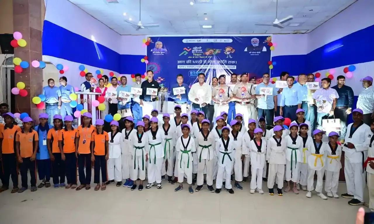 Bihar Gears Up for Khelo India Youth Games 2025, Torch Relay Receives Warm Welcome in Sheikhpura
