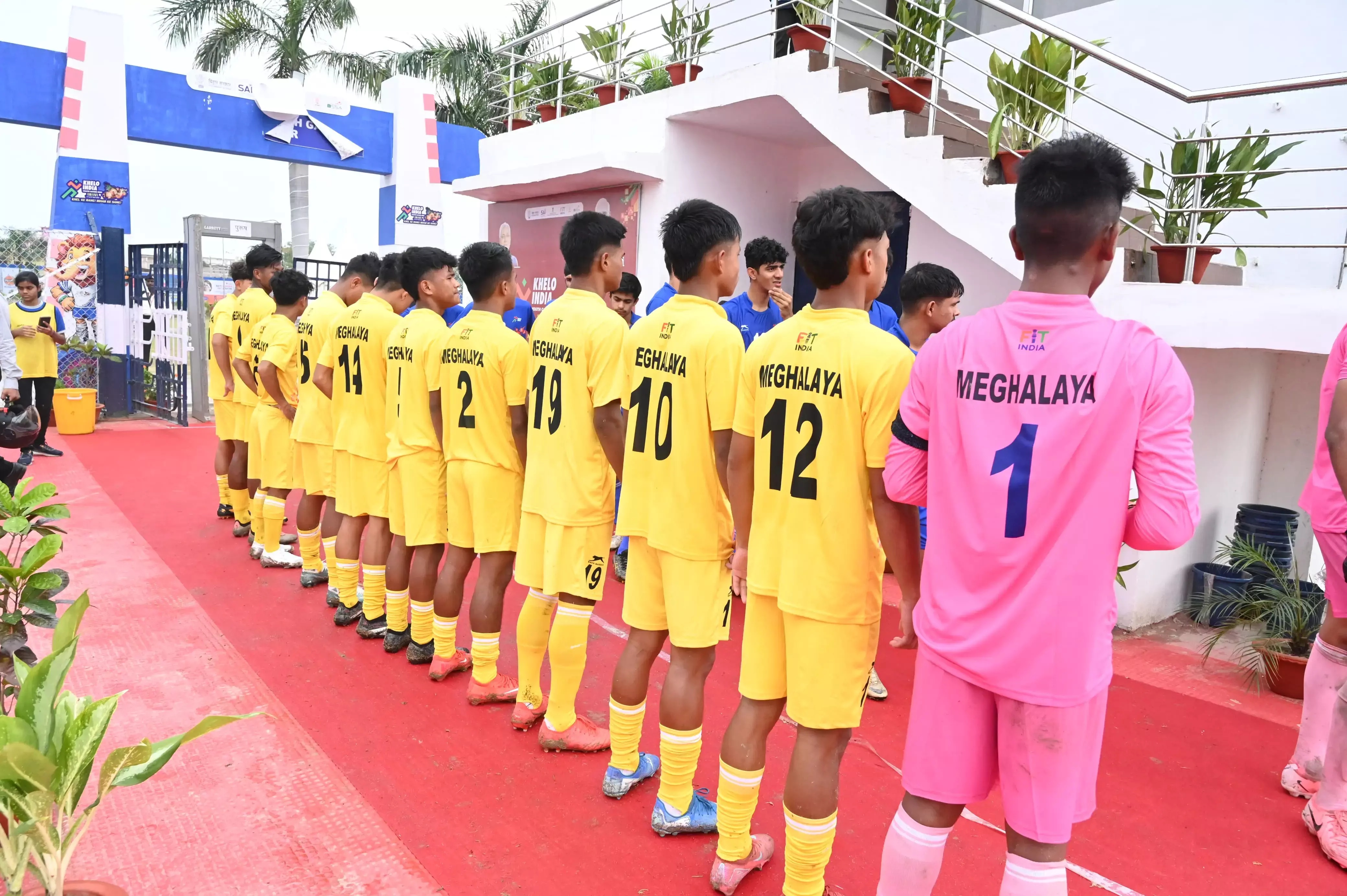 Meghalaya Dominates with 10-1 Victory as Khelo India Football Continues in Begusarai