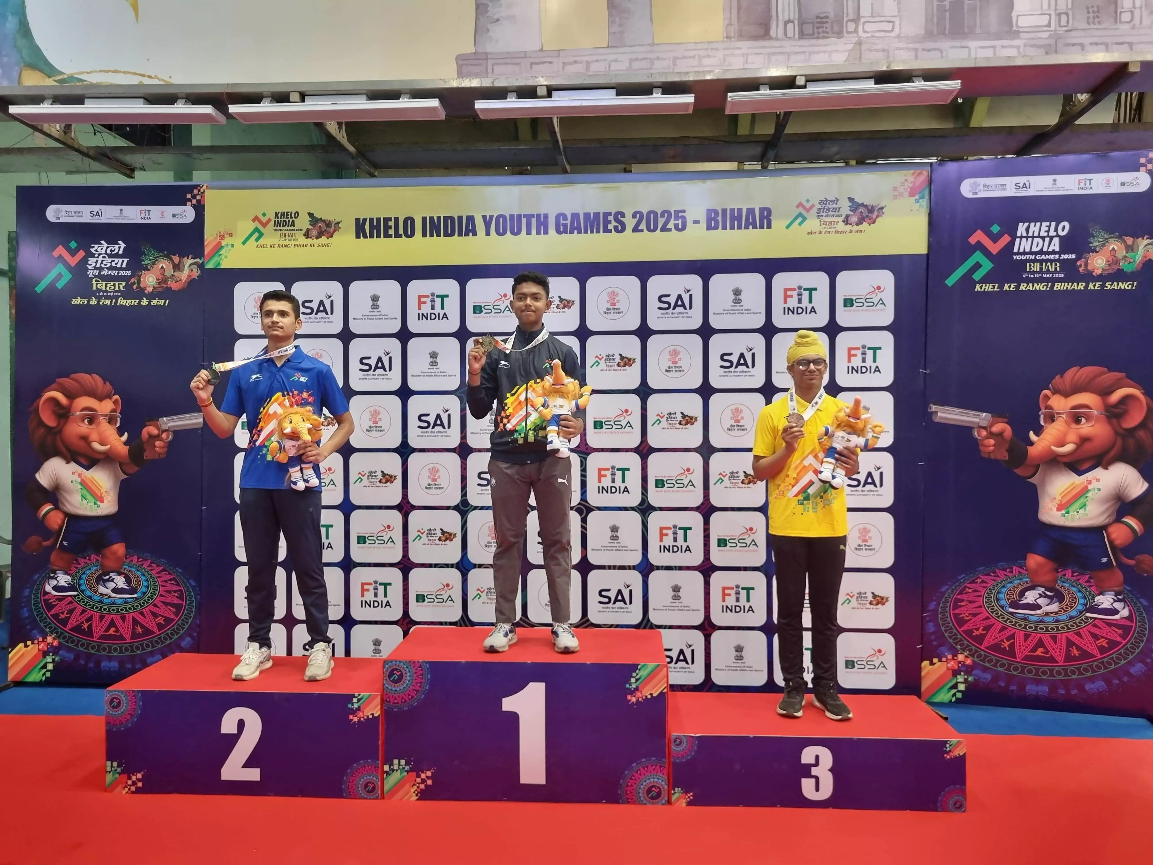 Vedant Nitin Clinches Gold in 50m Rifle Event at Khelo India Youth Games 2025