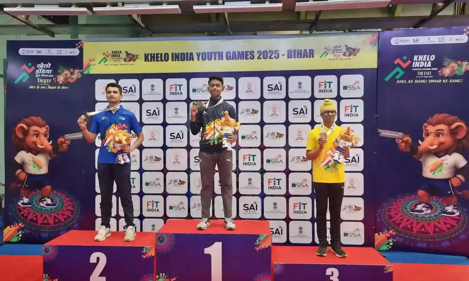 Vedant Nitin Clinches Gold in 50m Rifle Event at Khelo India Youth Games 2025