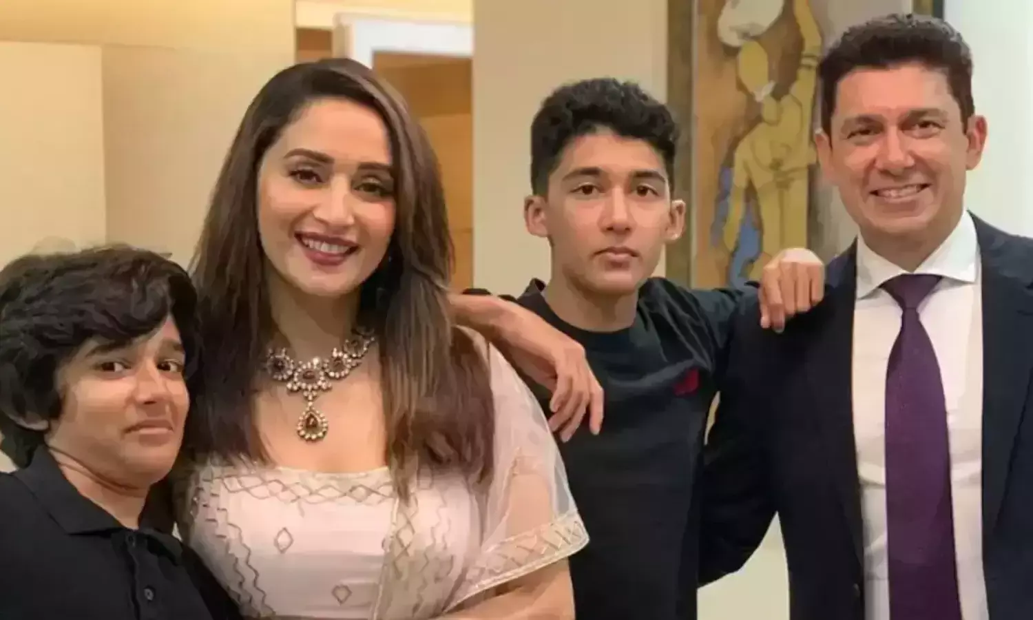 Madhuri Dixit’s Sons Felt Weird Watching Her Drug Scene, Says Dr Nene; Actress Not Comfortable Showing Family Her Films