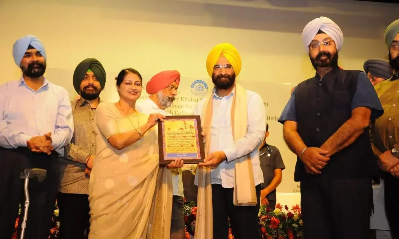 Felicitation Ceremony Held in Honour of Cabinet Minister S. Manjinder Singh Sirsa