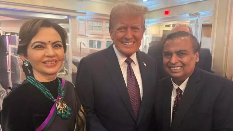 Mukesh Ambani Joins Trump-Qatar Meeting as US Secures $1.2 Trillion Economic Deal Mukesh Ambani Joins Trump-Qatar Meeting as US Secures $1.2 Trillion Economic Deal