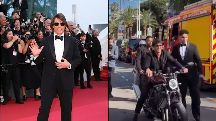 Tom Cruise Stuns with Dramatic Motorcycle Entrance at Cannes Film Festival 2025 Tom Cruise Stuns with Dramatic Motorcycle Entrance at Cannes Film Festival 2025