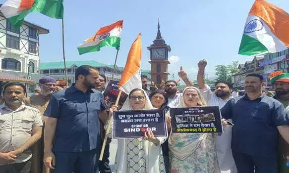 BJP Holds Tiranga Rally at Srinagars Lal Chowk to Celebrate Operation Sindoor