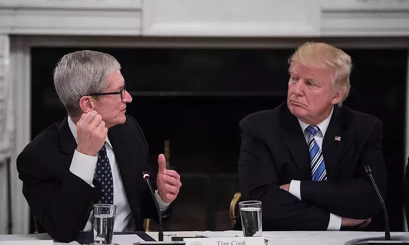 Trump to Apple CEO Tim Cook: ‘Don’t Build in India’