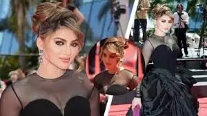 Urvashi Rautela Stuns in Black at Cannes, but Fans Notice Wardrobe Glitch Urvashi Rautela Stuns in Black at Cannes, but Fans Notice Wardrobe Glitch