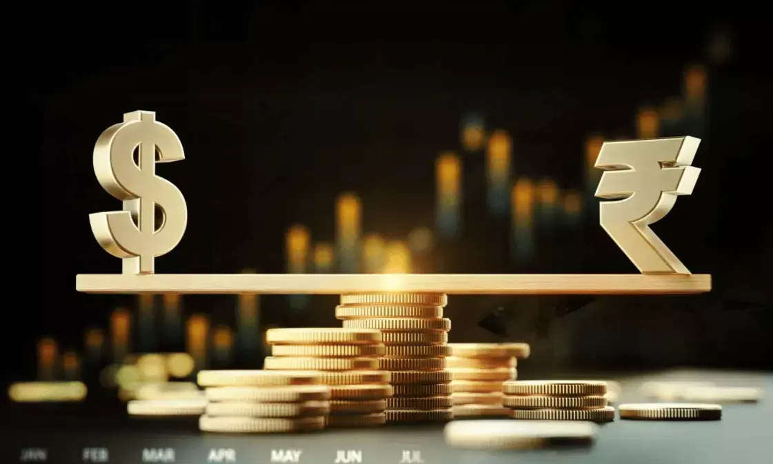 Rupee Gains 11 Paise to Close at 85.40 Against US Dollar